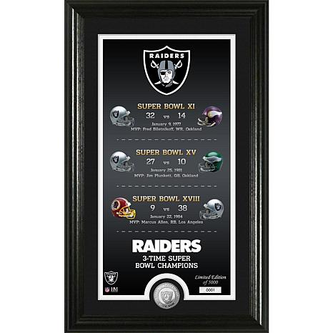 Oakland Raiders Super Bowl XI Commemorative Flip Coin