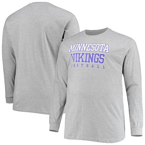 Nfl Minnesota Vikings Men's Big & Tall Short Sleeve Cotton T-shirt