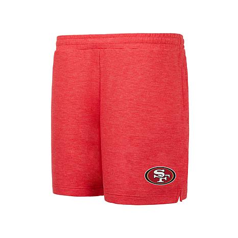 Officially Licensed NFL Men's FOCO Scarlet Mesh Shorts Set - 49ers