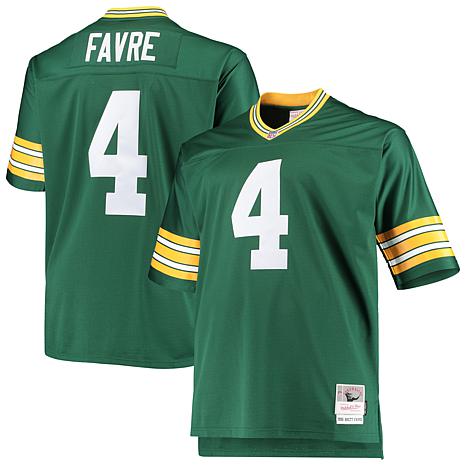 Brett Favre Green Bay Packers Mitchell & Ness Retired Player Name & Number  Mesh Top - Black