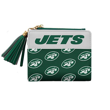 Officially Licensed NFL New York Jets Mini Organizer Wallet