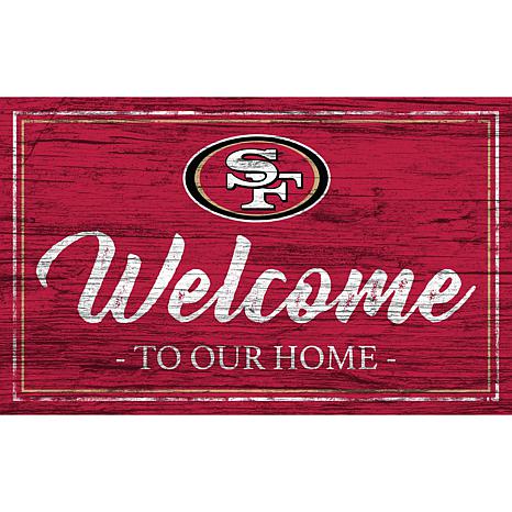 Officially Licensed NFL San Francisco 49ers Fan Cave Sign