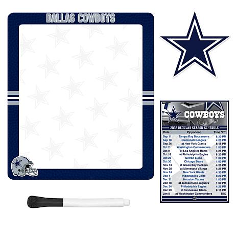 NFL 2023 DALLAS COWBOYS MAGNET SCHEDULE DATES & TIMES+MONDAY