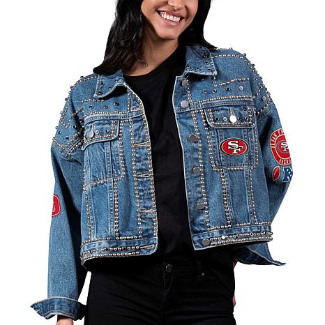 49ers San Francisco Women's Zipper Jacket Women's Coat Loose Outwear,fans  Gift