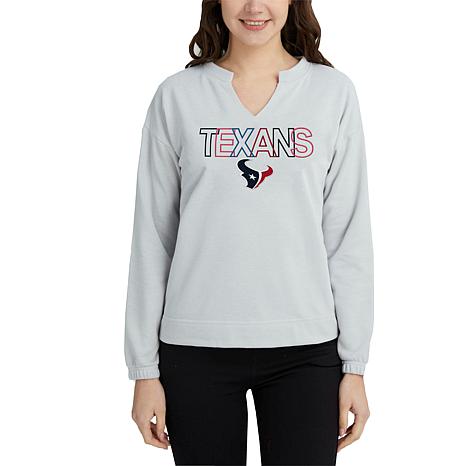 Officially Licensed NFL Women's Houston Texans Long Sleeve T-Shirt