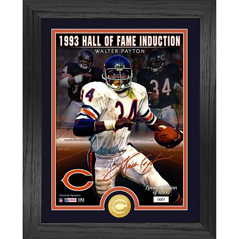 Highland Mint Walter Payton Bears Career Timeline Bronze Coin Pano Photo Mint MPN:PHOTO17022K