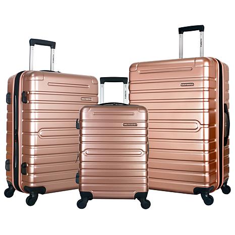 Olympia USA Lancer 3-Piece Expandable Luggage Set - 9456302 | HSN