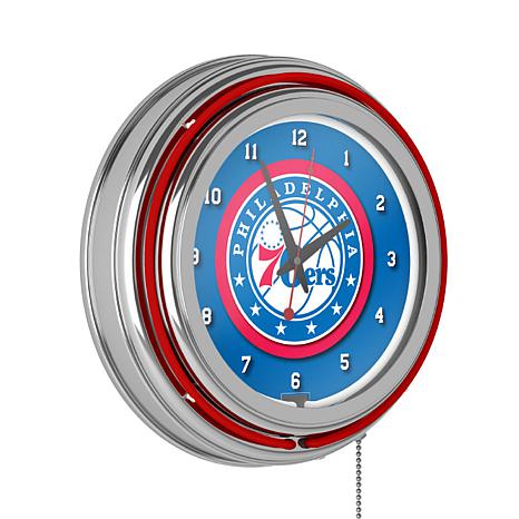 Boston Celtics NBA Chrome Double Ring buy Neon Clock