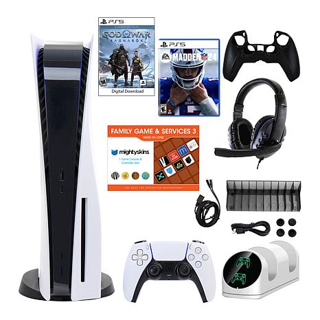 Sony PlayStation 5 with Madden NFL 22 Game and Accessories Kit