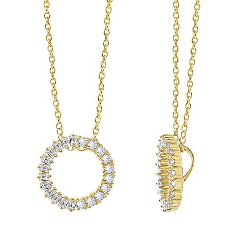 Tapered Baguette Diamond Necklace – H.K.S.