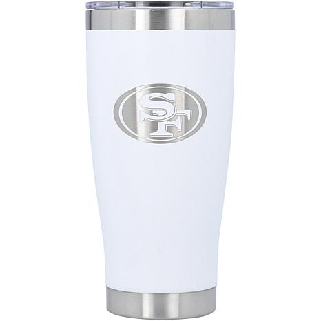 San Francisco 49ers 20oz. Stainless Steel with Silicone Wrap Tumbler