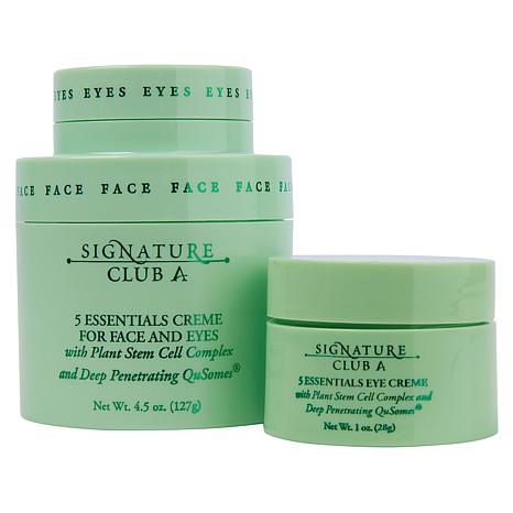 Signature Club A  oz. 5 Essentials Crème and 1 oz. Eye Crème S -  20862434 | HSN