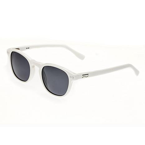 Simplify Walker Polarized Sunglasses with White Frames