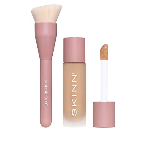 SKINN Scientific Color Foundation with Brush - 10088393 | HSN