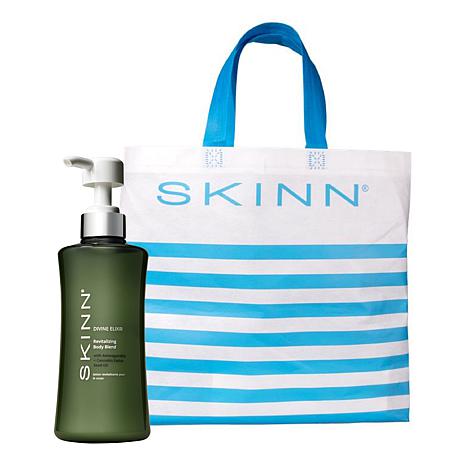 SKINN Divine Elixir Ayurvedic Body Blend with Striped Bag