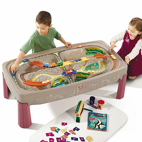 hot wheels train table