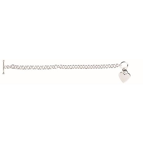 sterling silver toggle bracelet