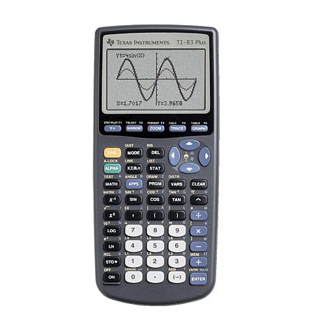 Texas Instruments TI-83 Plus Graphing Calculator - 9752966 | HSN