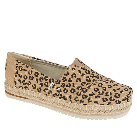 toms leopard print platform