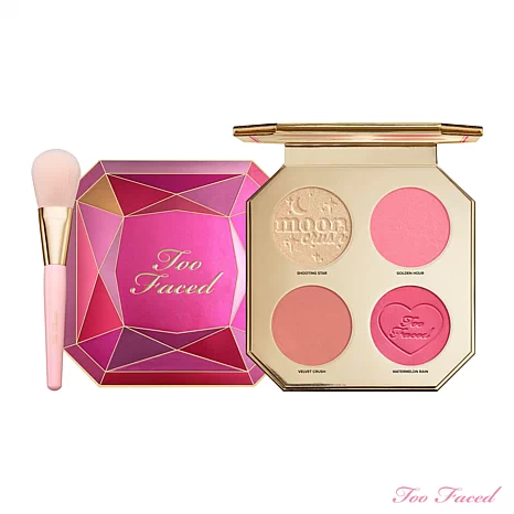 Too Faced Jewel Crush Blush and Highlighter Palette with Brush - 23316004 | HSN