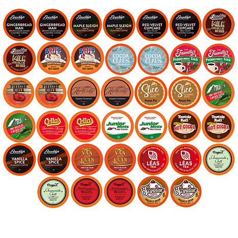 Two Rivers Holiday Flavors K-Cup Pods, Variety Pack - 40-Count ...