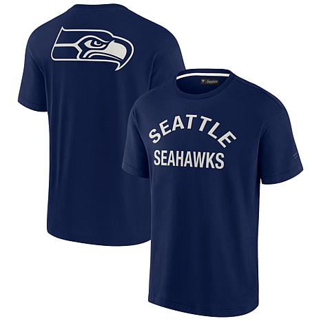 Unisex Fanatics Signature Navy Seattle Seahawks Super Soft Short Sleeve ...