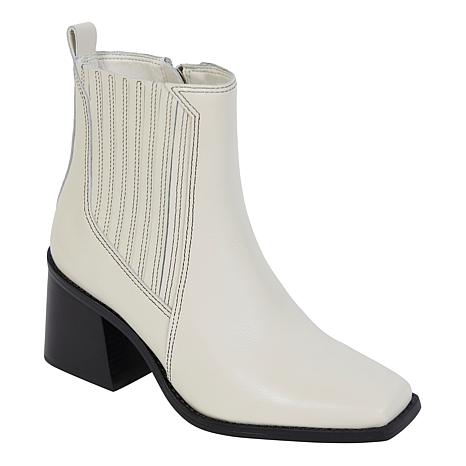 Vince Camuto Sojetta Leather Western Bootie - 20895618 | HSN