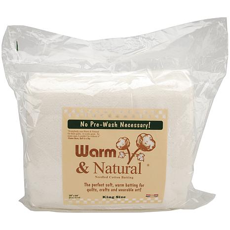 Warm Company Warm and Natural King Size Cotton Batting By The Yard