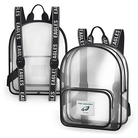 WEAR by Erin Andrews Philadelphia Eagles Clear Stadium Backpack