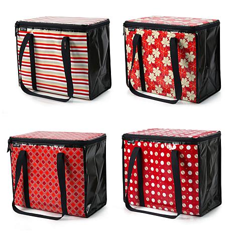 $29.95, Was $39.99, 25% Off! West Loop 4-Pack Insulated Leak-Proof Super Shoppers dealfomo
