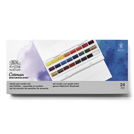 Winsor and Newton Cotman Water Color Field Box - Set of 24