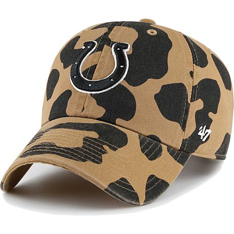 Women's '47 Tan Indianapolis Colts Rosette Clean Up Adjustable Hat