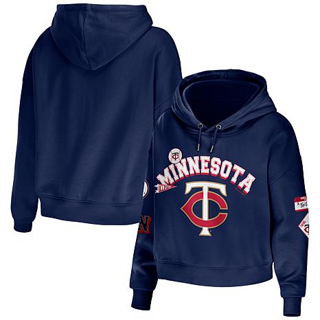 Fanatics MLB Minnesota Twins Spell Out Logo Pullover Hooded Sweatshirt XXL