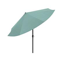 10' Auto-Tilt Patio Umbrella with Easy Crank - Dusty Green