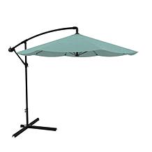 10' Hanging Cantilever Patio Umbrella - Dusty Green