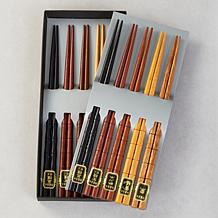 10-Pack Bamboo Chopsticks 9"