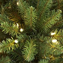 10' Slim Franklin Fir Artificial Christmas Tree - 900 Clear Lights