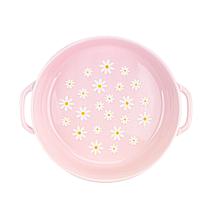 10 Strawberry Street Daisy Pink Polka Dot Round Baker