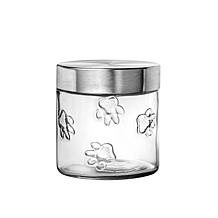 10 Strawberry Street Maxwell Dog Treat Canister, Small, Set of 2