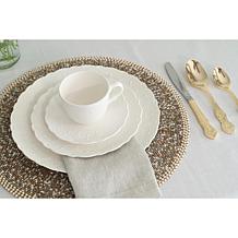 10 Strawberry Street Valentina 6" Bread and Butter Plate Set of 6
