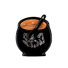 10 Strawberry Street Witchy Dip Serving Set, Dip Bowl & Spreader