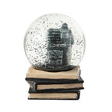 100mm Halloween Polyresin Haunted House Water Globe