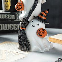 13.00''H Halloween Polyresin Stacked Ghost Table Decor