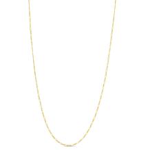 14K Yellow Gold Paperclip Chain 16" Necklace | HSN