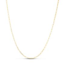 14K Yellow Gold Paperclip Chain 16" Necklace | HSN