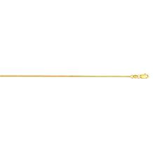 14K Yellow Gold 0.87mm Box Chain Necklace - 24"