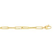 14K Yellow Gold 18" 4.2mm Paperclip Chain