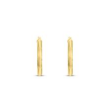 14K Yellow Gold Hoop Earring