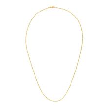 14K Yellow Gold Paperclip Chain 16" Necklace