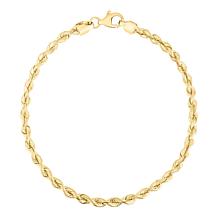 Bellezza Bronze Clover Charm 11 Ankle Bracelet - 20876979